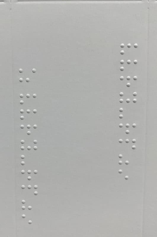 Inline Braille